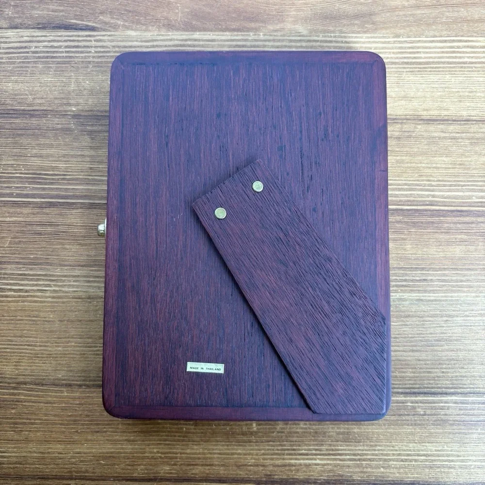 Burnes State Street Collection Wood 5x7 Photo Frame Album Holds 40 Photos